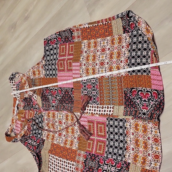 Patchwork Sleeveless Tank Top - Picture 5 of 8